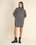 Abito jacquard in maglia
