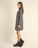 Abito jacquard in maglia