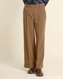 Pantaloni con risvolto
