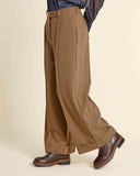 Pantaloni con risvolto