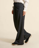 Pantaloni ampi in misto viscosa