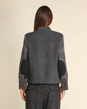 Giacca patchwork