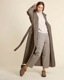 Cappotto lungo spinato