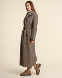 Cappotto lungo spinato