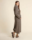 Cappotto lungo spinato