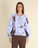 Blusa in cotone