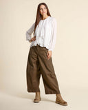 Blusa in raso di viscosa
