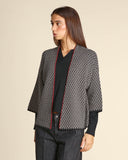 Cardigan jacquard
