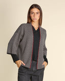Cardigan jacquard
