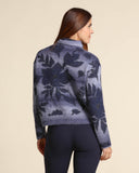 Maglia jacquard in misto alpaca