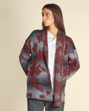 Cardigan jacquard