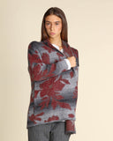 Cardigan jacquard