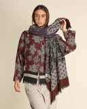 Stola jacquard