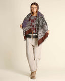 Stola jacquard