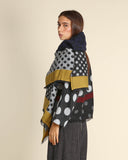 Stola jacquard