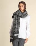 Stola jacquard