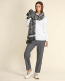 Stola jacquard