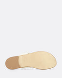 Sandali bassi in pelle