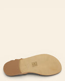 Sandali in pelle e camoscio