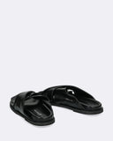 Sandali bassi in pelle