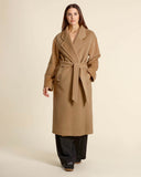 Cappotto lungo in lana