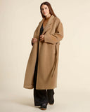 Cappotto lungo in lana