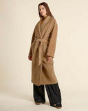 Cappotto lungo in lana