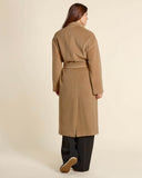 Cappotto lungo in lana