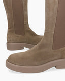 Stivaletti in camoscio