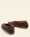 Ballerine in pelle scamoscaiata