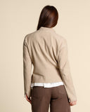 Jacke aus Velours