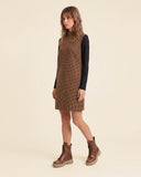 Abito in jersey jacquard