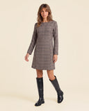 Abito in jersey jacquard