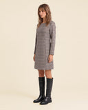 Abito in jersey jacquard