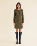 Abito in jersey jacquard