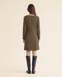 Abito in jersey jacquard