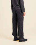 Pantaloni in jersey jacquard