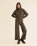 Pantaloni Vico in jersey jacquard