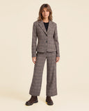Giacca in jersey jacquard