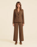 Giacca in jersey jacquard