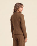 Giacca in jersey jacquard