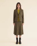 Giacca in jersey jacquard