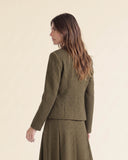 Giacca in jersey jacquard