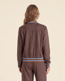 Giacca effetto suede