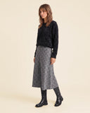 Gonna in jersey jacquard