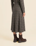 Gonna in jersey jacquard