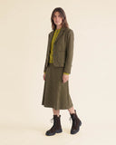 Gonna in jersey jacquard
