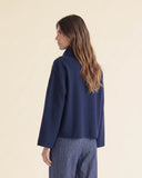 Maglia in jersey effetto lana cotta