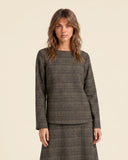 Maglia in jersey jacquard