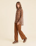 Camicia in crepe